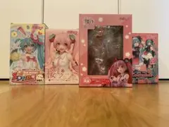 初音ミク フィギュア 4個まとめ売り タイトー
