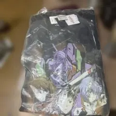 3XL新品タグ付きGUウォッシュドグラフィックT EVANGELIONのサムネイル
