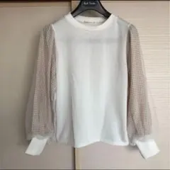 NICE CLAUP 長袖　ホワイト