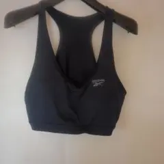 LLサイズ⭐Reebok（リーボック） ブラック スポーツブラ　パット有