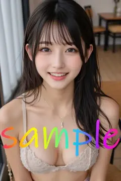 c201　AI美女　下着　ポスター　グラビア　かわいい　ランジェリー　看板