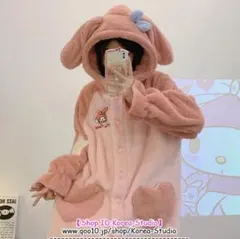 マイメロ着ぐるみ ドンキ パジャマ - メルカリ