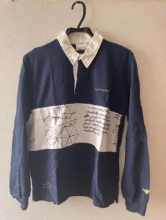 Mark Gonzales ラガーシャツ ネイビー Mのサムネイル