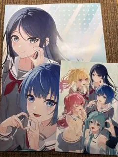 アニメディア11月号 付録 プロセカ プロジェクトセカイ ポスター　本誌記事他
