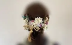 髪飾り 結婚式 成人式