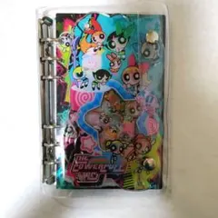 パワーパフガールズ シャカシャカ シール帳 バインダー パワパフ A6