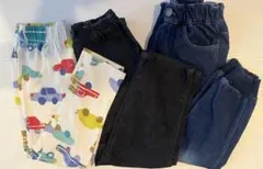【匿名配送】ズボン 110 セット売り パンツ デニム ジーパン