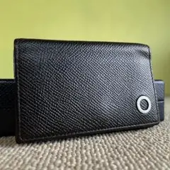 正規品⭐️美品⭐️BVLGARI ブルガリ　男女兼用　キーケース　ブラック　6連