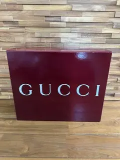 GUCCI グッチ ギフトBOX＆ショッパー ロゴ入り バーガンディ - メルカリ