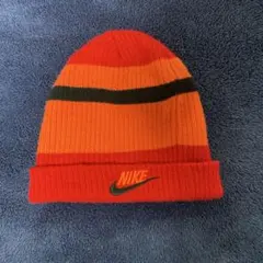 Nike ストライプ ニット帽