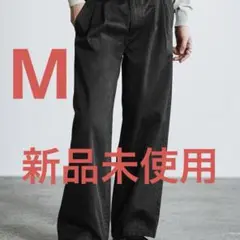 wym lidnm ツータック デニムパンツ ブラックのサムネイル