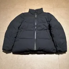Uniqlo シームレスダウンパーカ　ダウンジャケット　黒　レディース　L