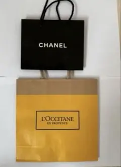 CHANEL & L'OCCITANE ショップ袋セット