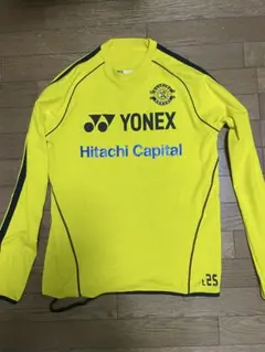 YONEX 長袖シャツ Lサイズ イエロー