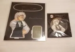 鬼滅の刃　モクテル　デザートキャラクター　バストアップアクスタ　缶バッジ　実弥