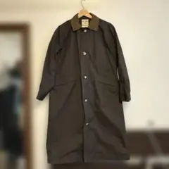 ブラウン ステンカラーコート le colis