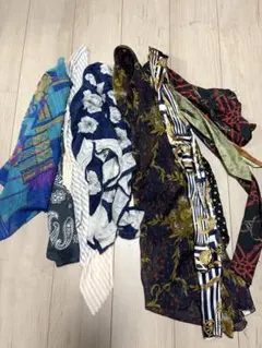 スカーフおまとめセット　バンダナ　棒タイ