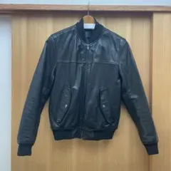 GAPレザー MA-1 フライトジャケットS