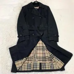 バーバリーロンドン トレンチコート マキシ丈 ノバチェック ライナー