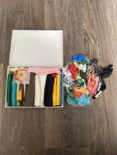 フェルトと刺繍糸　まとめ売り