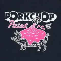 PORKCHOP Tシャツ ネイビー Mサイズ - メルカリ