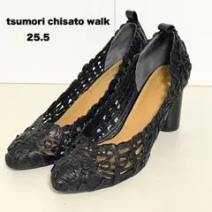 tsumori chisato walk パンプス ブラック 天然皮革 25.5のサムネイル