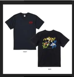 つば九郎&ドアラプロジェクトBwithハリーホークTシャツ　M 黒
