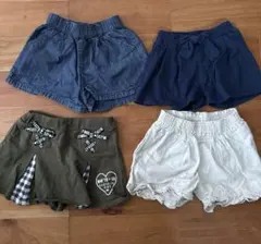 ショートパンツ セット　女の子　90＆110