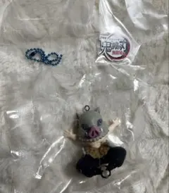 鬼滅の刃 無限城編チャーム付きフィギュア 嘴平伊之助