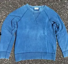 USA製VelvaSheen 両Vガゼット クルーネック スウェット フェードのサムネイル