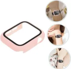 アップルウォッチ ケース スマートウォッチ プロテクター ピンク