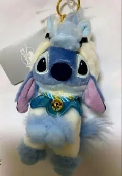 ディズニーストア スティッチ ぬいぐるみキーチェーン 干支 うま 午年
