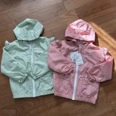 フリル付きジャケット 110cm 2色セット