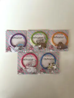 おぱんちゅうさぎ　ヘアゴム　全5種　5個セット