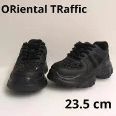 新品❣️ORTR 厚底スニーカー ブラック スパンコール 23.5 cmのサムネイル