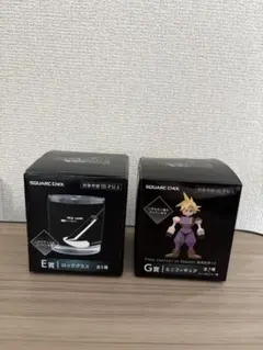 FF7 一番くじ E賞ロックグラス G賞 セフィロス フィギュア