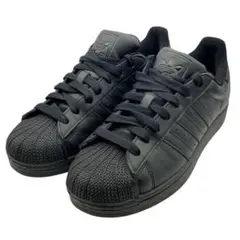 極美品✨adidas アディダス スーパースター オールブラック 26.5cm
