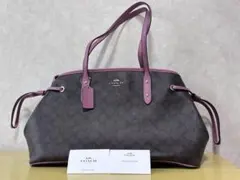 未使用品　COACH F57842 シグネチャー トートバッグのサムネイル