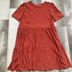 ZARA 半袖ワンピース