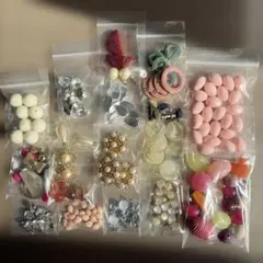 アクセサリーパーツ ハンドメイド 飾り 材料 まとめ売り 大量