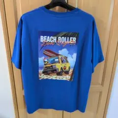 ドン・キホーテ BEACH ROLLER Tシャツ ブルー　ナム13Tシャツのサムネイル