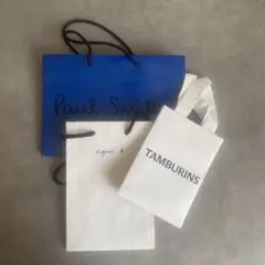 ショップ袋セット Paul Smith agnis b. TAMBURINS