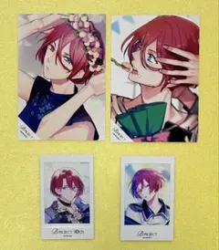 刀剣乱舞 コミケ 先崎真琴 箔押し チェキ風カード 鶯丸 八丁 - メルカリ