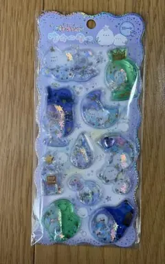 ウォーターシール　シマエナガ　キラリンウォーターシール　クーリア