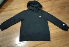 Champion ブラック フード付きトレーナー110cm