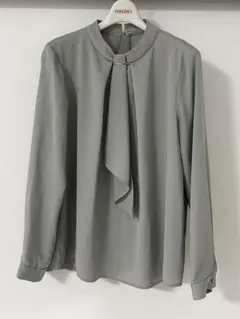 ROPE' PICNIC グレーリボンブラウス 40