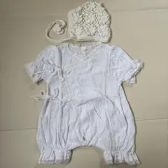 monbebe 退院着 ボンネット セット