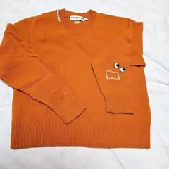 ユニクロ アニヤハインドマーチ プレミアムラムクルーネックセーターS