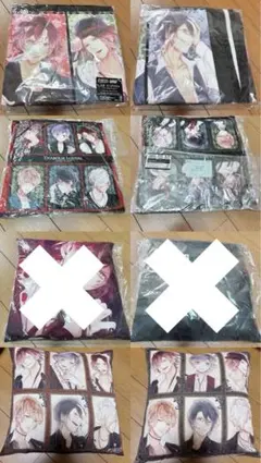 DIABOLIK LOVERS クッション・タオル合計6点 逆巻アヤト 等身