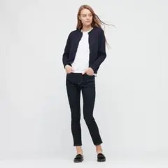 UVカットスーピマコットンクルーネックカーディガン